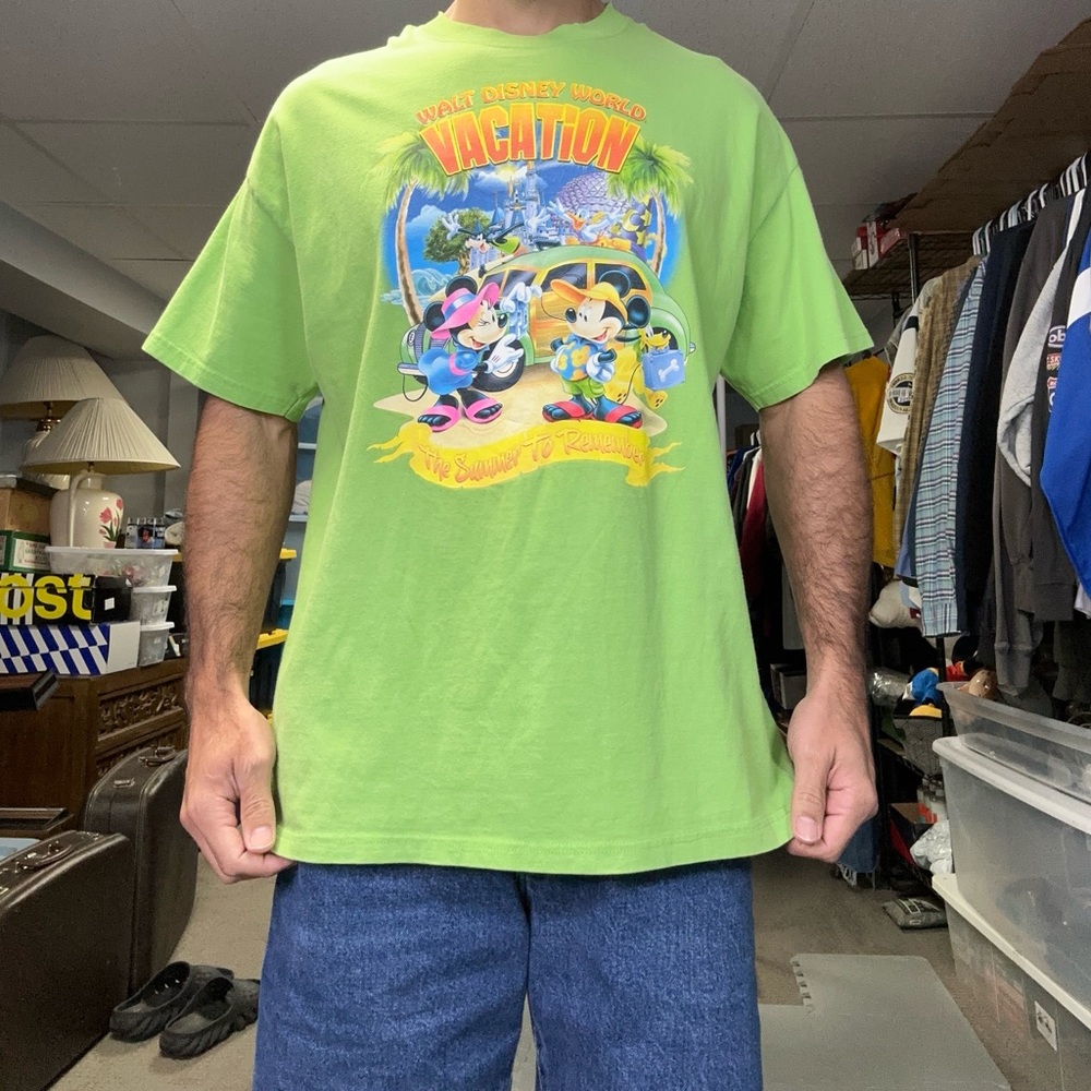Disney World T-Shirt XL Hanes Disneyland Resort Vacation The Summer To Remember